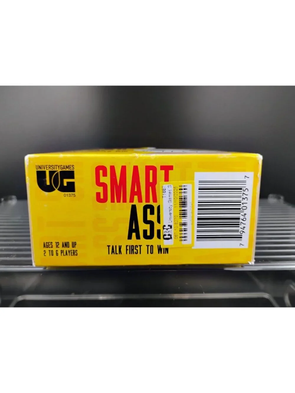 Smart Ass Trivia Party Game By University Games 2-6 Players
